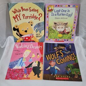 Scholastic's 4 paperback book bundle